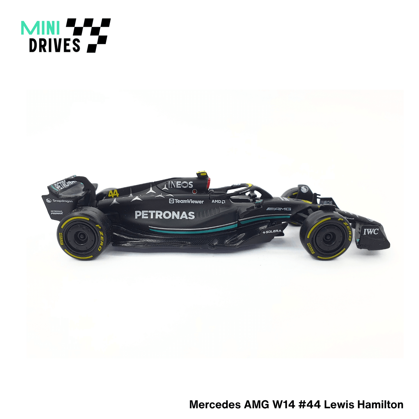 Bburago 1:43 F1 Mercedes Amg W14 #44 Lewis Hamilton