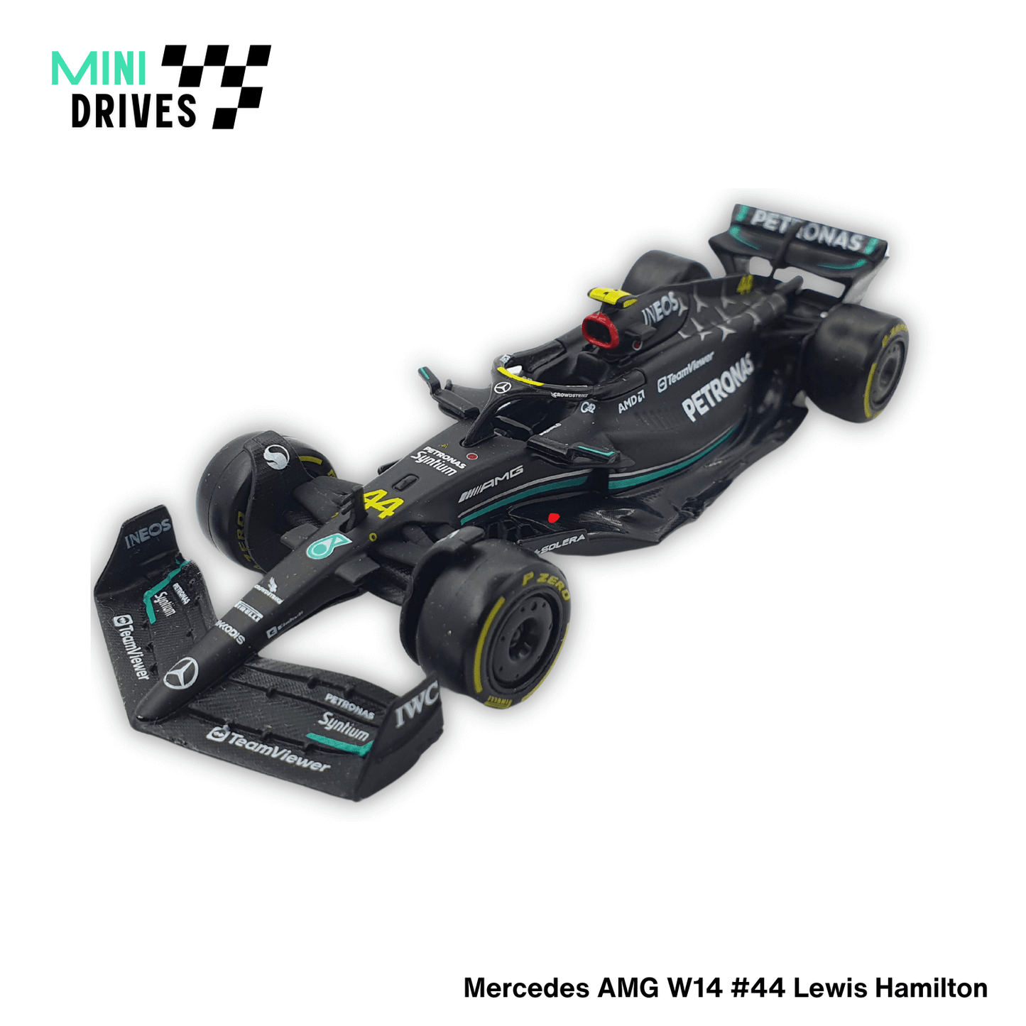Bburago 1:43 F1 Mercedes Amg W14 #44 Lewis Hamilton